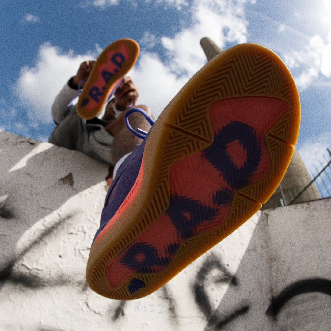 R.A.D® MANNY ONE ULTRA BLUE / GUM at R.A.D® - Performance Footwear . DSC7063