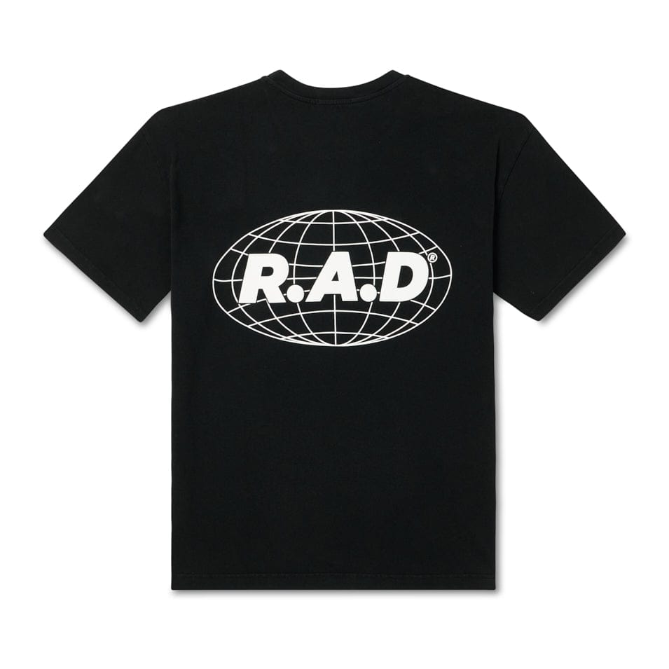 RAD - R.A.D® GLOBE TEE V2 BLACK picture