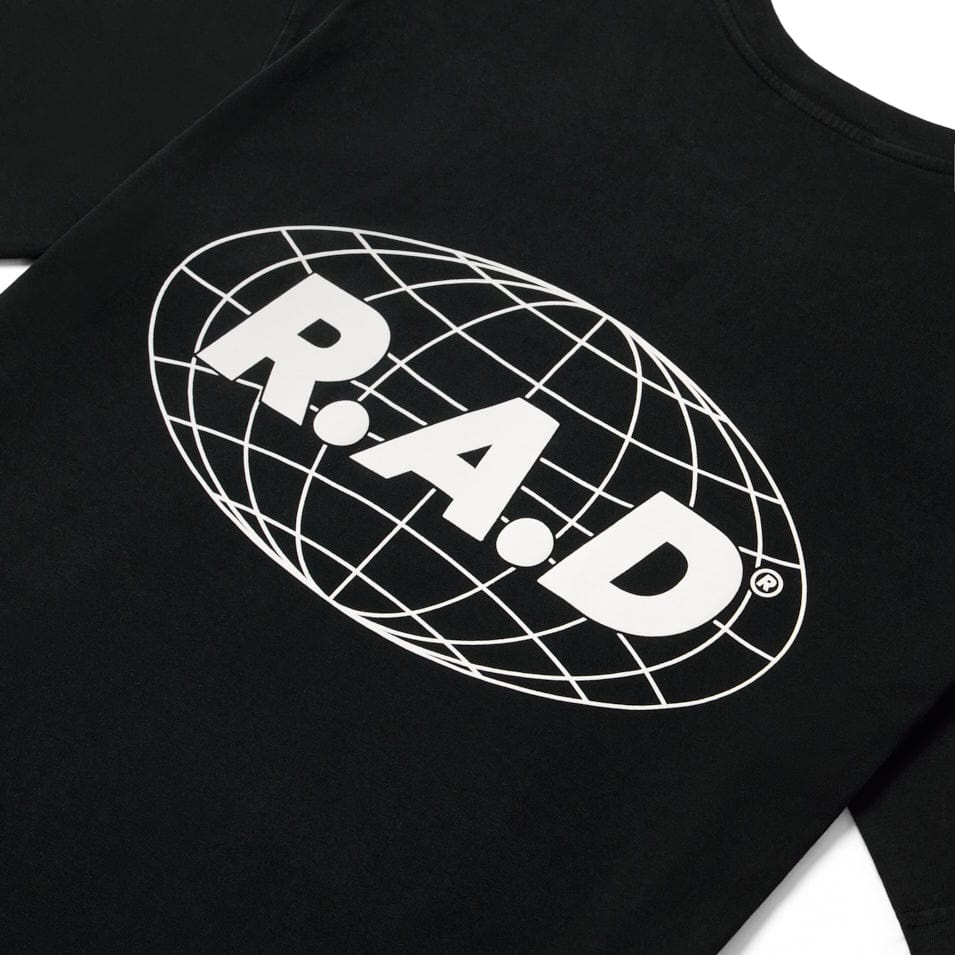 RAD - R.A.D® GLOBE TEE V2 BLACK picture