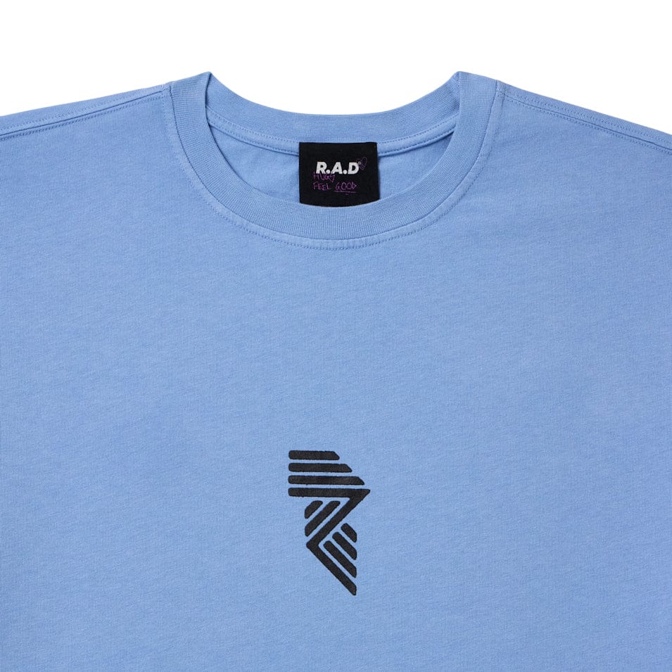 R.A.D® GLOBE TEE V2 BLUE