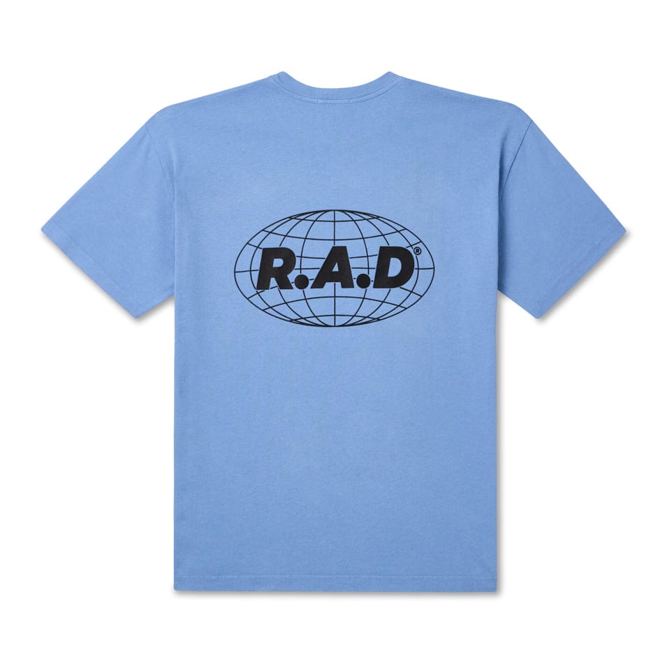 R.A.D® GLOBE TEE V2 BLUE