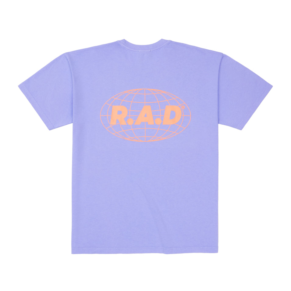 HEAVY™ GLOBE TEE BABY LAV at R.A.D® - Performance Tees