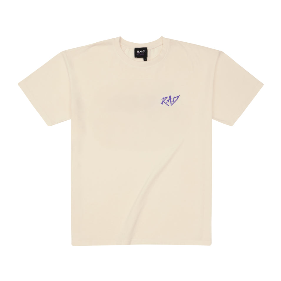HEAVY™ GLOBE TEE OFF WHITE at R.A.D® - Performance Tees