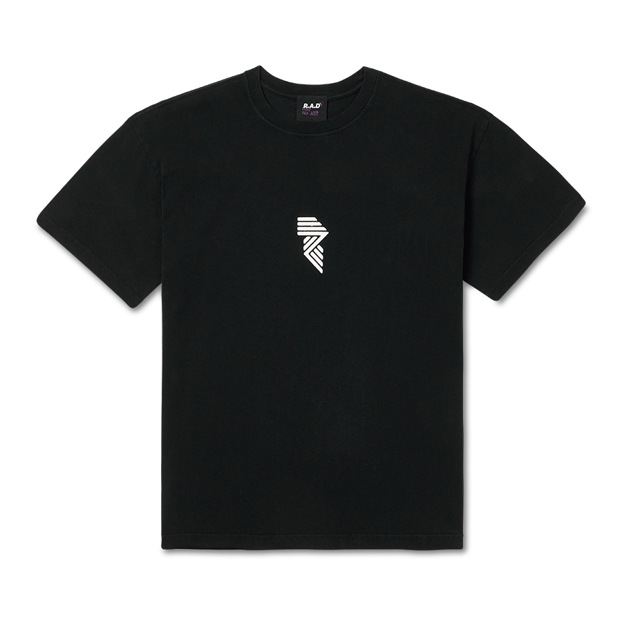 HEAVY™ GLOBE TEE V2 BLACK R.A.D®