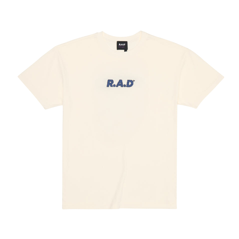 HEAVY™ STATIC 'R' TEE OFF WHITE at R.A.D® - Performance Tees . HEAVYCREW_TOFU_1 — View 1