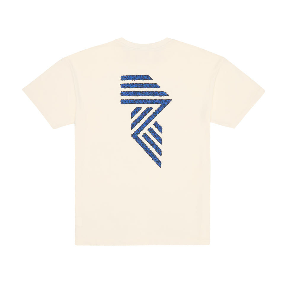 HEAVY™ STATIC 'R' TEE OFF WHITE at R.A.D® - Performance Tees . HEAVYCREW_TOFU_2 — View 2