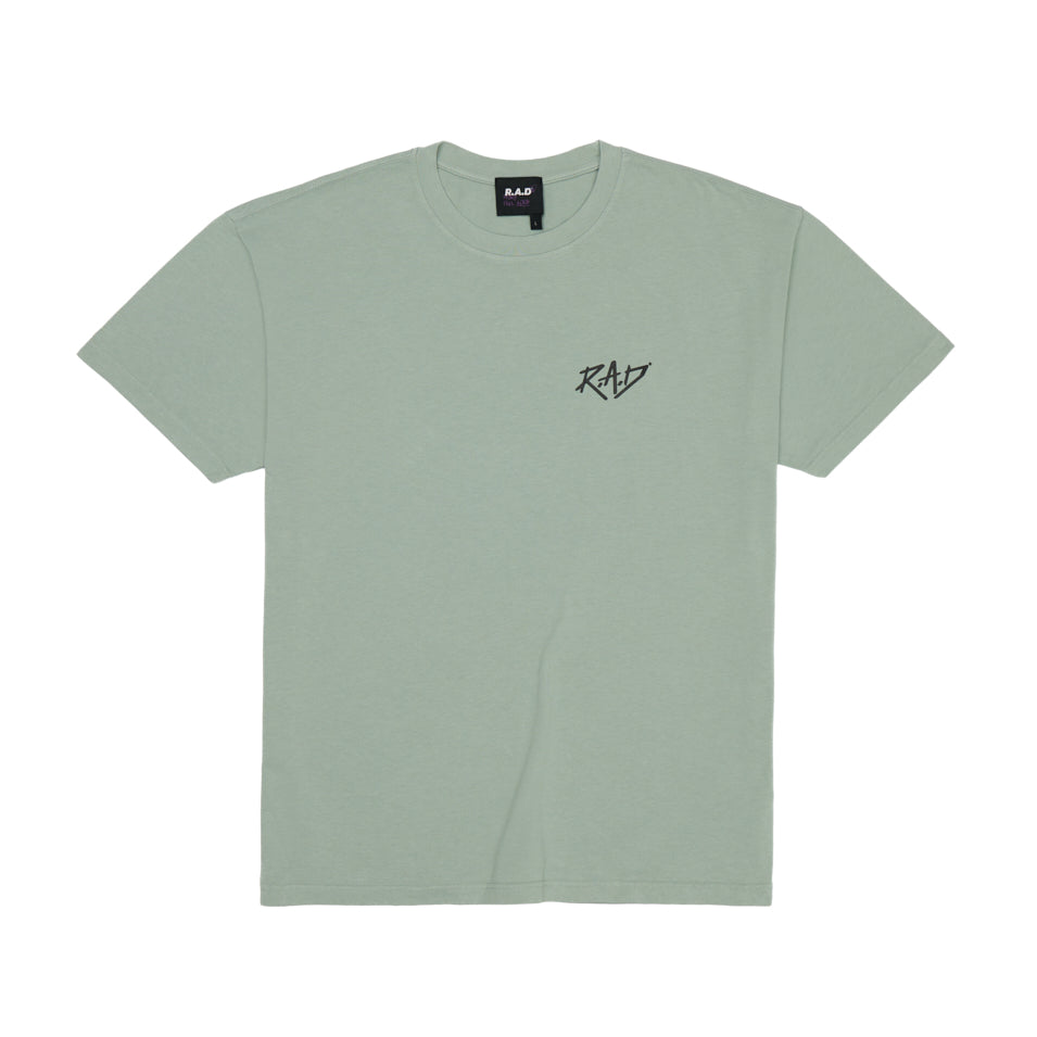 HEAVY™ GLOBE TEE JADE at R.A.D® - Performance Tees
