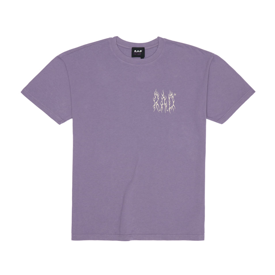 HEAVY™ METAL TEE PURPLE TWILIGHT at R.A.D® - Performance Tees . HEAVYMETAL_PURPLETWILIGHT_1