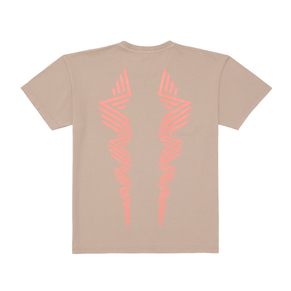 LAZER TEE FLOWER BLUSH