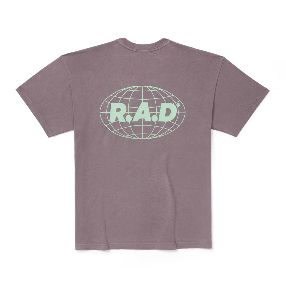 HEAVY™ GLOBE TEE DEEP TAUPE