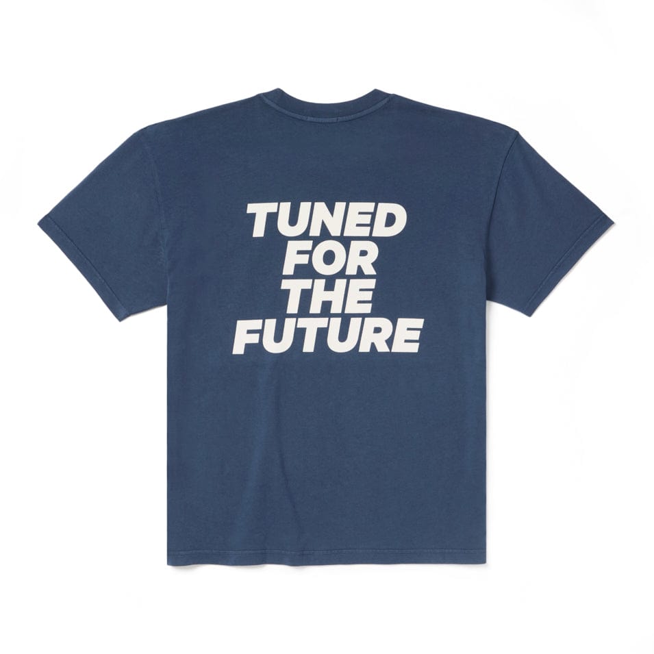 HEAVY™ TUNED FOR THE FUTURE TEE NAVY