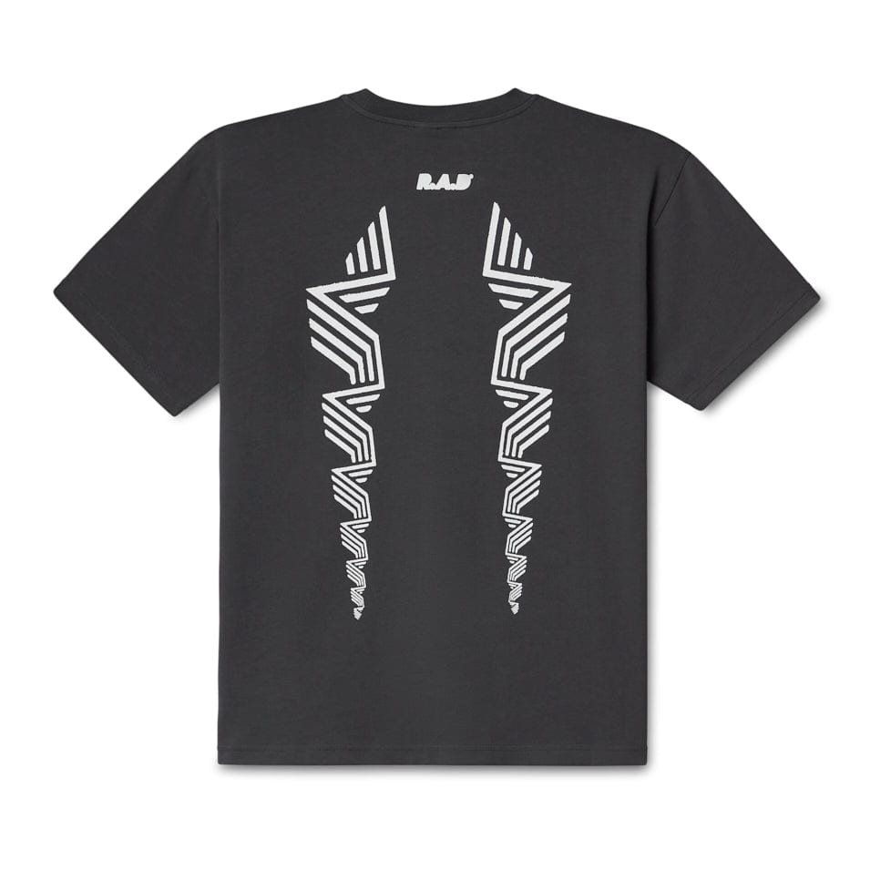 R.A.D® LAZER TEE CHARCOAL