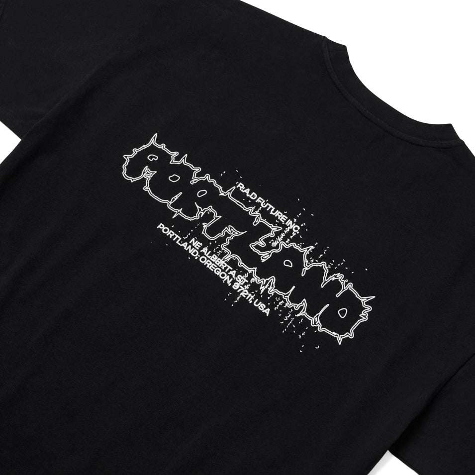 HEAVY™ PORTLAND TEE BLACK