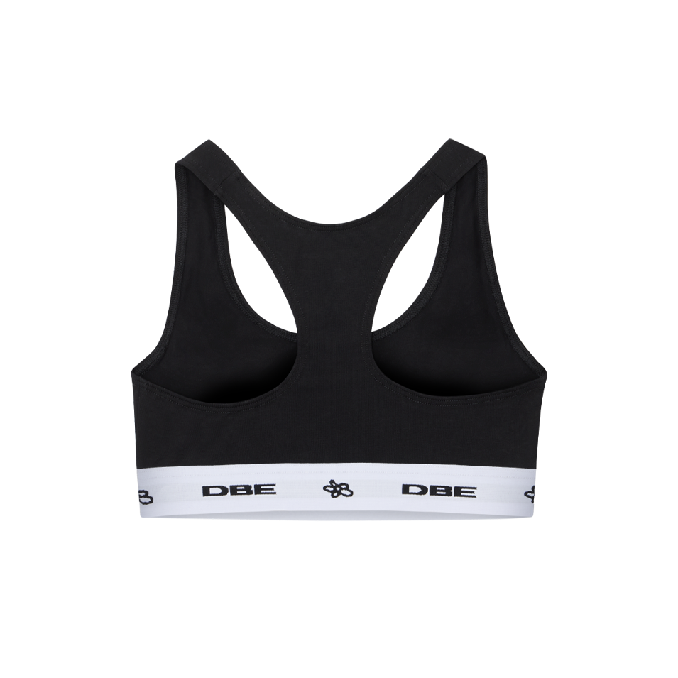 DBE BRALETTE BLACK at R.A.D® - Performance Underwear . R.A.D_DBE_UNDERWEAR_BRDBBL_04 — View 2