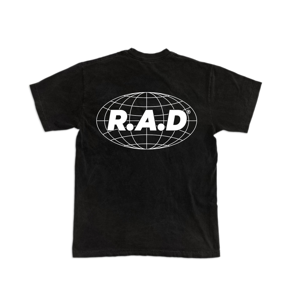 R.A.D Globe Tee Black