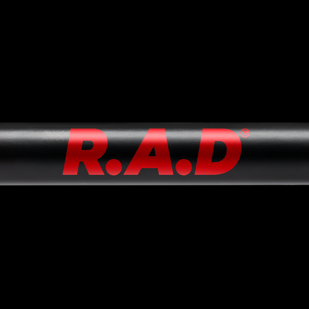 R.A.D® x ROGUE 20KG OHIO BARBELL at R.A.D® - Performance EXXXTRA Bits . R.A.D_ROGUE_ADDITIONAL_IMAGES_RESIZE_V03