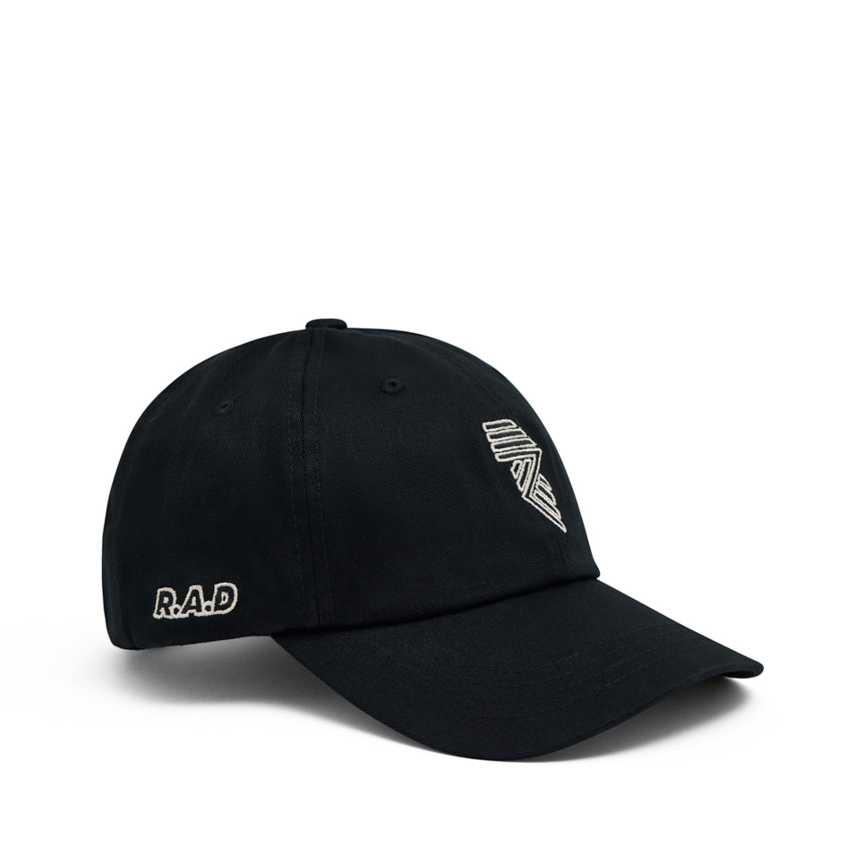 R.A.DAD CAP BLACK at R.A.D® - Performance Hats . RADBLACKCAP_1