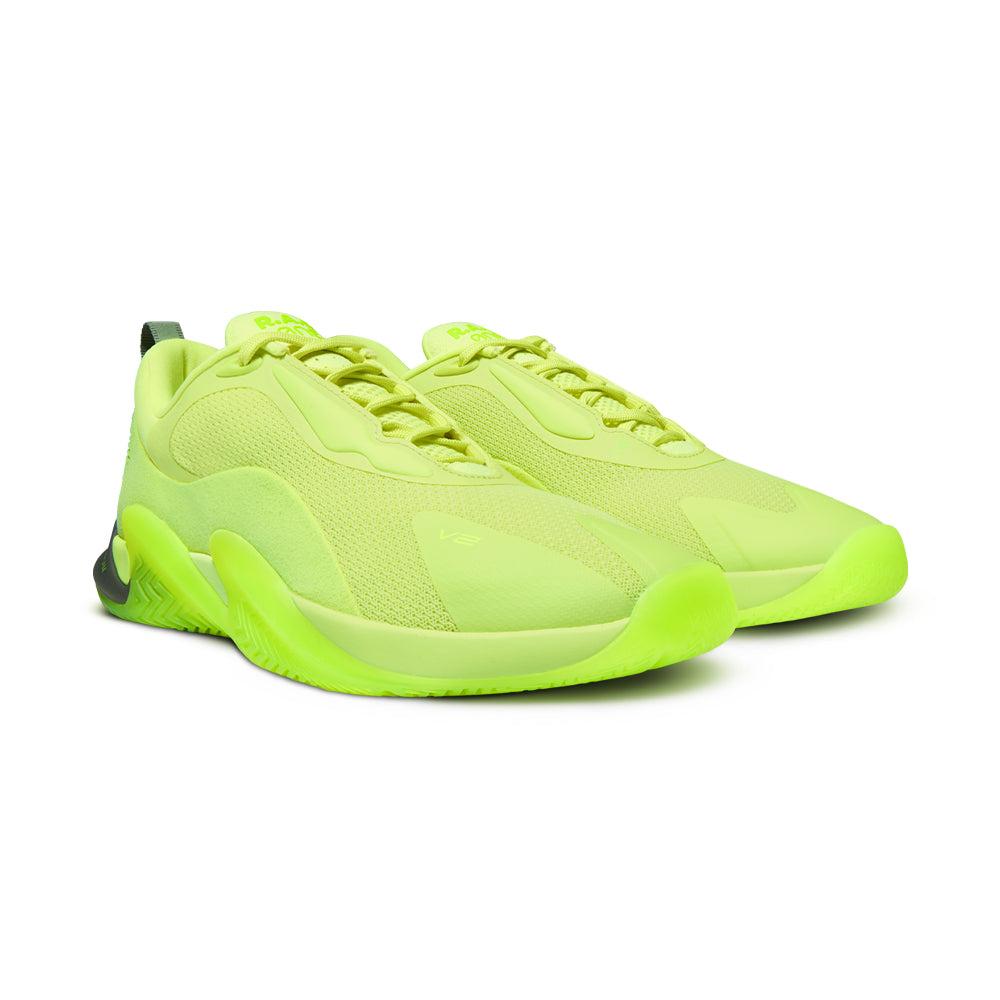R.A.D® ONE V2 LIME ZEST at R.A.D® - Performance Footwear . RADV2MINIMAL_GRAY_VIVID_GREENFront