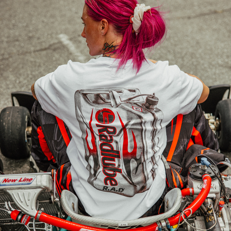 HEAVY™ JERRY CAN TEE WHITE at R.A.D® - Performance Tees . RAD_CFG26_5