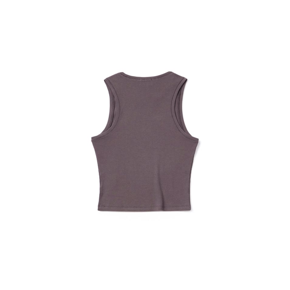 RIB TANK DEEP TAUPE