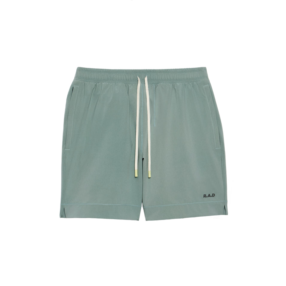 SUPEWEAVE™ TRAINING SHORT 7” SAGE at R.A.D® - Performance Shorts . SAGE7SHORT_1