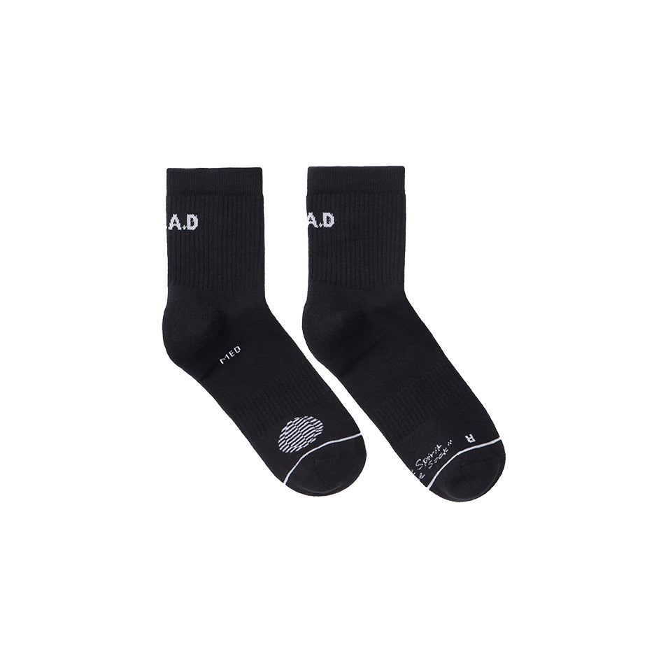 SHORTIE SOCK TRIPLE PACK BLACK