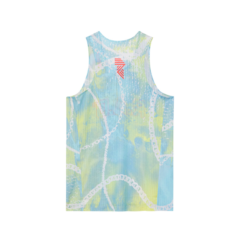 R.A.D® x SOAR RACE VEST SUNNY LIME at R.A.D® - Performance Running Vest . SS25-SCV2M-RAD1_SUNNYLIME_B