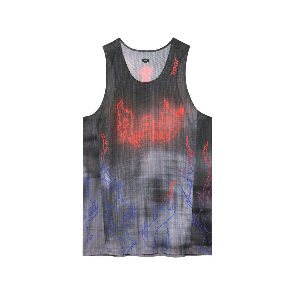 R.A.D® x SOAR RACE VEST at R.A.D® - Performance Running Vest . SS25-SCV2M-RAD2_BLACK_A_1