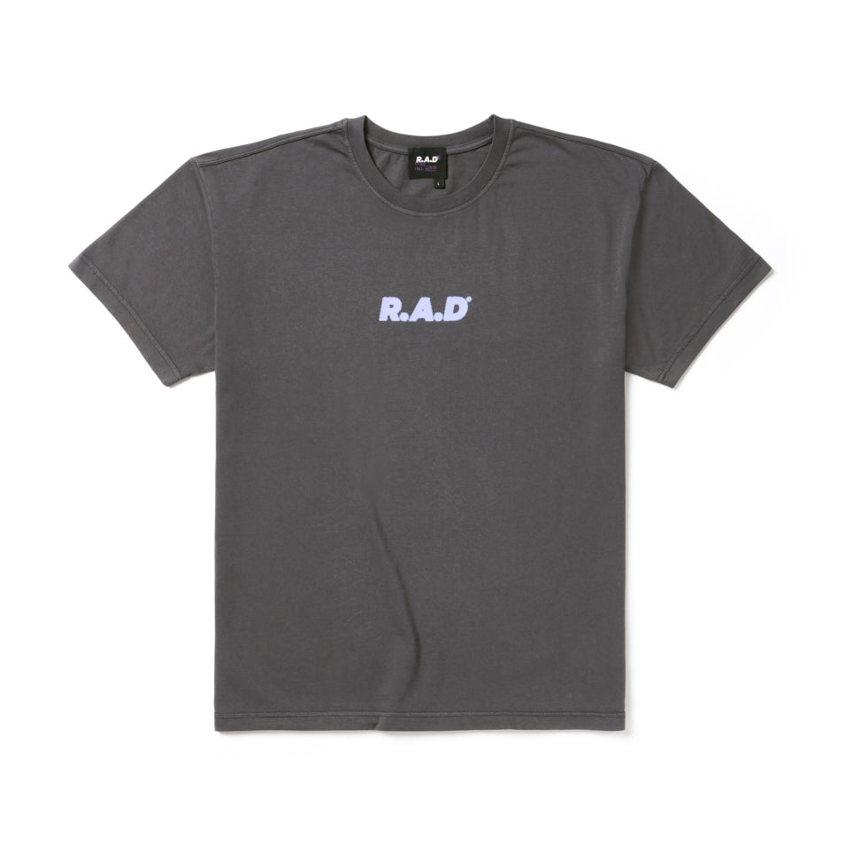 'R' LOGO TEE BLACK TINT