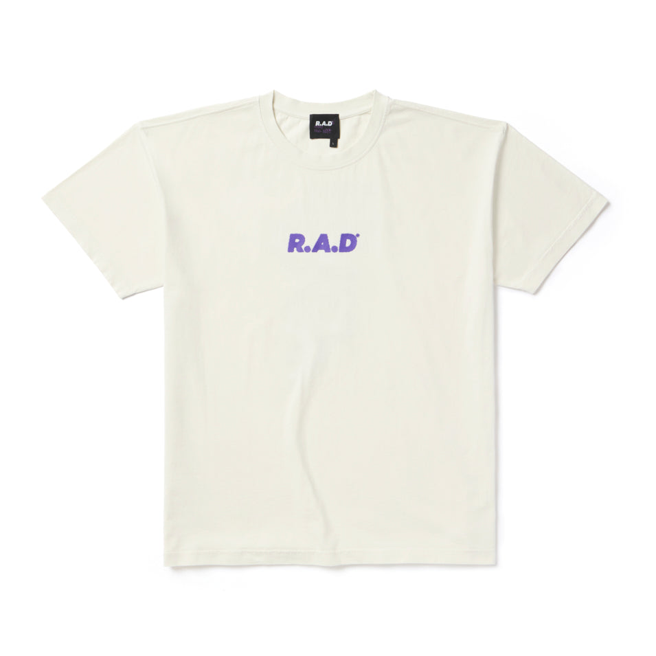 'R' LOGO TEE CHALK