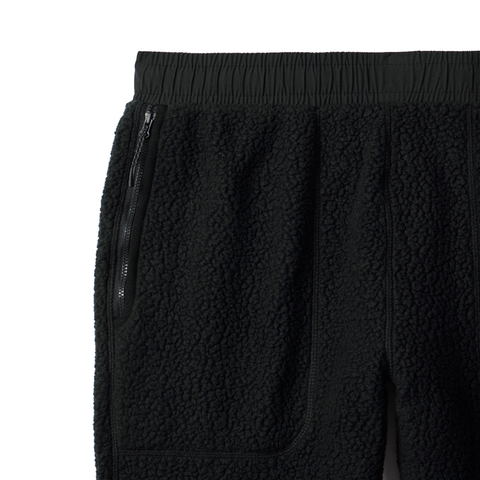 UNISEX POLARTEC® FLEECE SWEATPANT BLACK