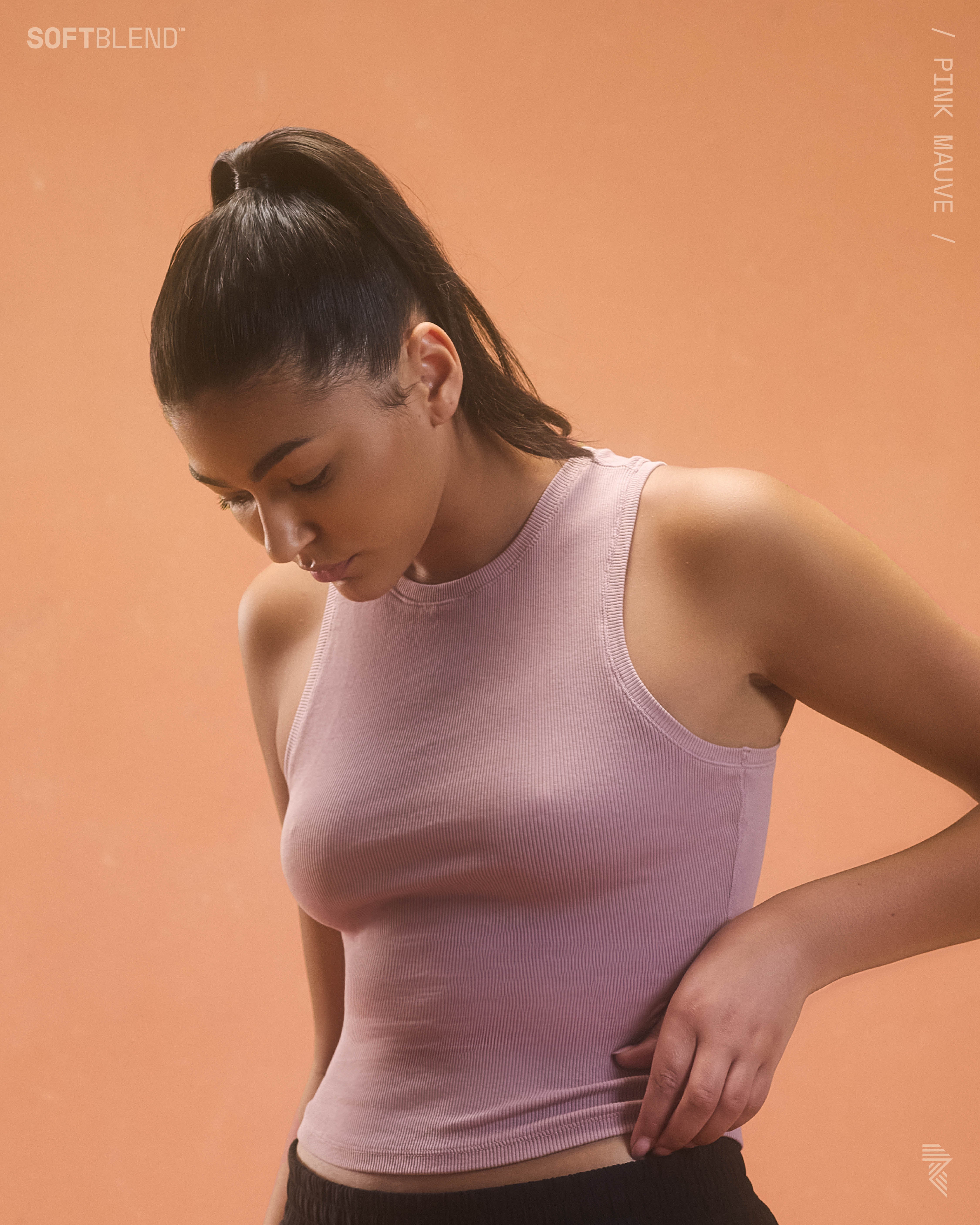 my weakness Padded Soft Rib Tunk Top セット Padded Soft Rib Tunk Top