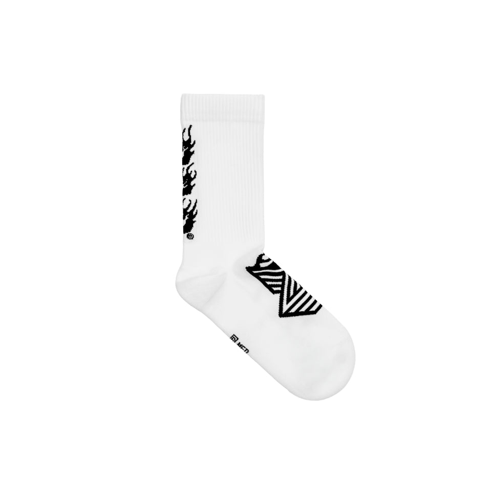 R.A.D® PERFORMANCE SOCK WHITE at R.A.D® - Performance Socks . WHITEGYMPERFORMANCESOCK_1