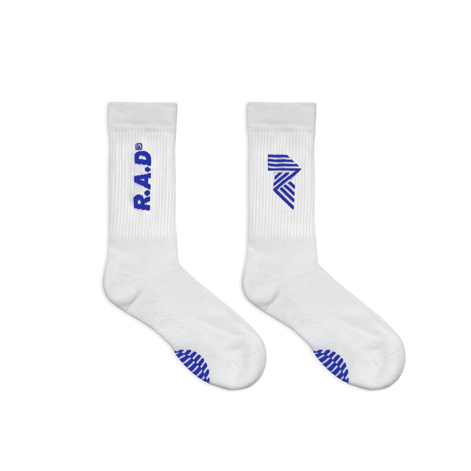 R.A.D® General Sock White Triple Pack