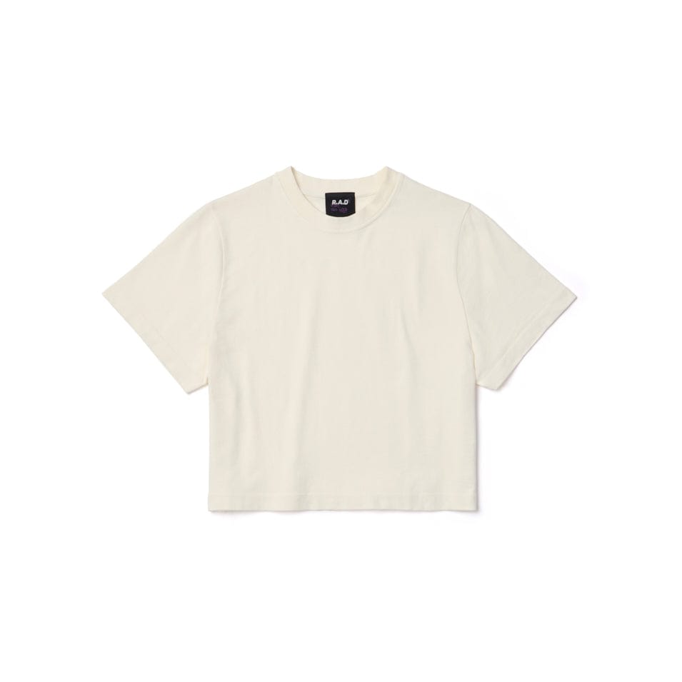 Off-White crop tee short-sleeved t-shirt for stylish casual wear