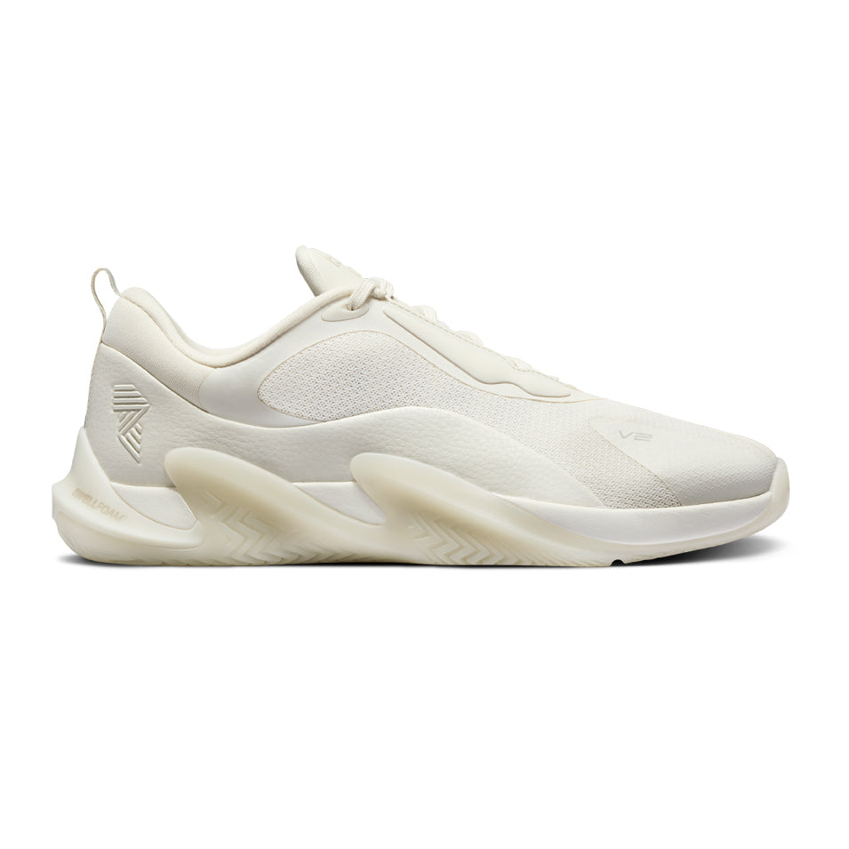 Off-white athletic shoe from R.A.D® ONE V2 3X WHITE collection