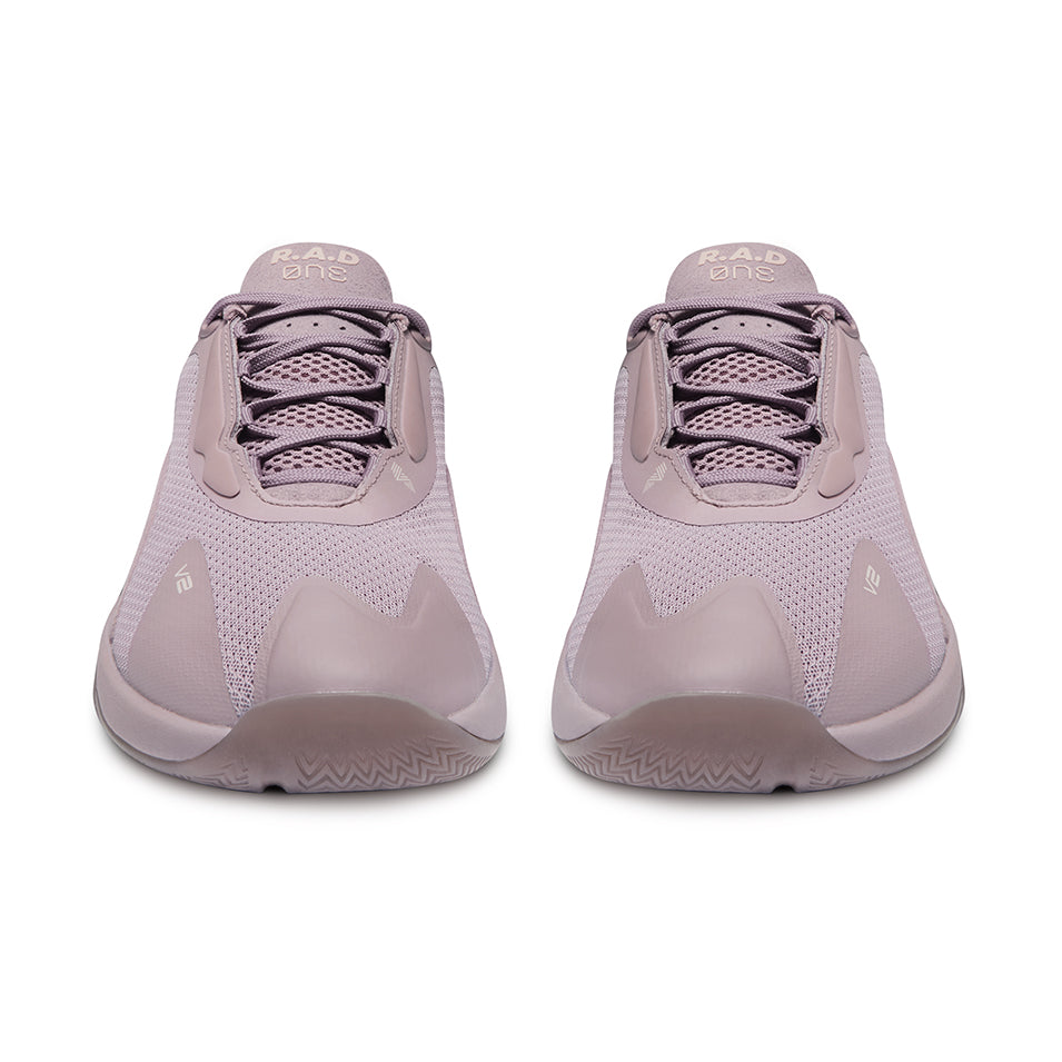 Pair of mauve athletic shoes from R.A.D® ONE V2 DUST PURPLE collection