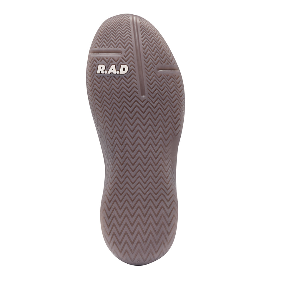 Shoe sole with chevron pattern for R.A.D® ONE V2 DUST PURPLE footwear