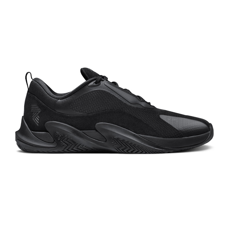 Black athletic shoe from R.A.D® ONE V2 TRIPLE BLACK collection
