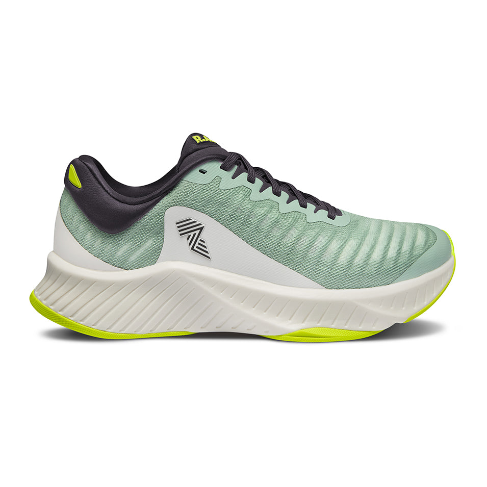 Mint green running shoe from R.A.D R-1 DRAGONFLY GLOW collection