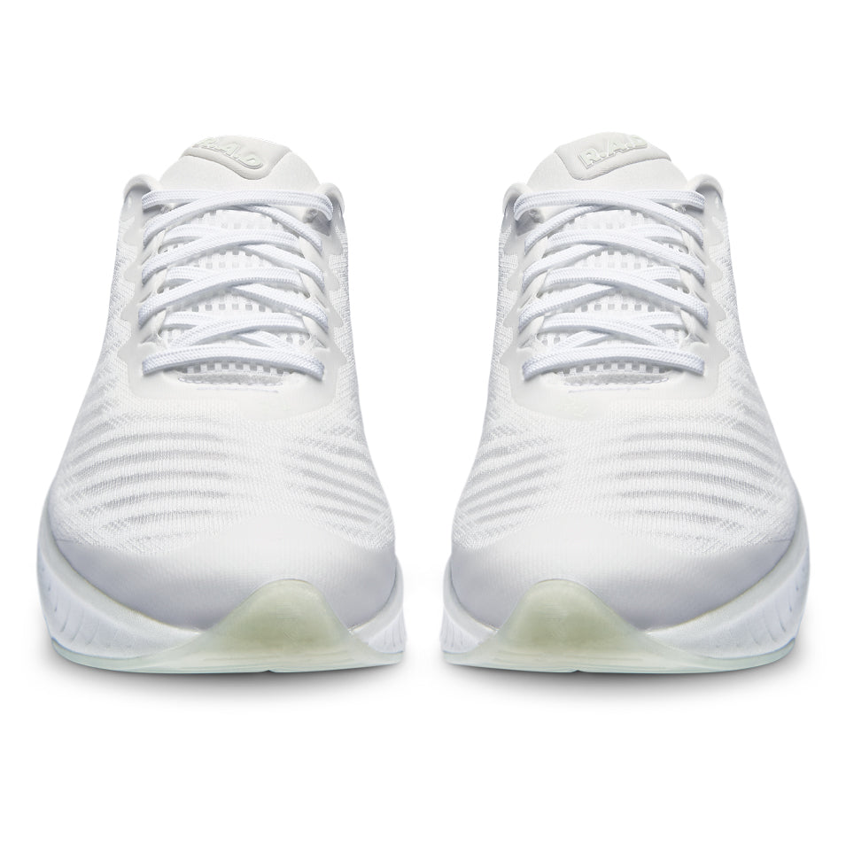 White running shoes from the R.A.D R-1 GHOST collection
