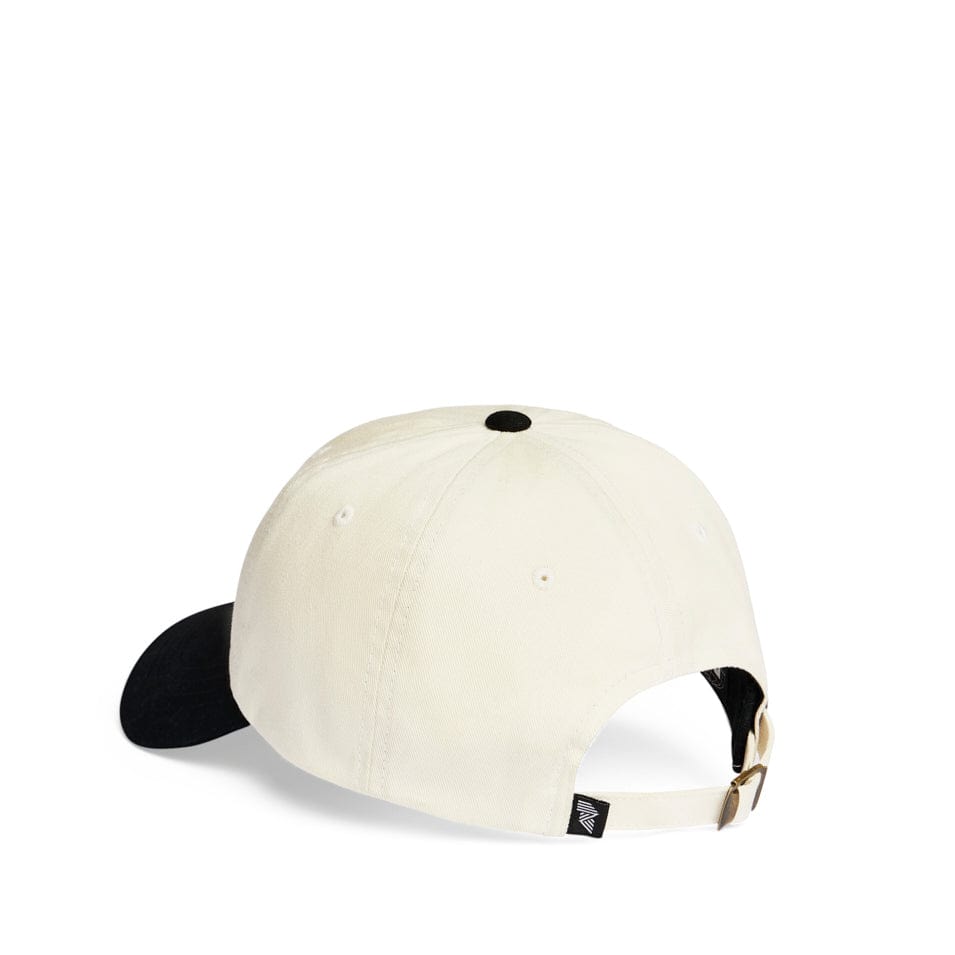 Cream and black baseball cap displayed with R.ADAD CAP OFF WHITE branding