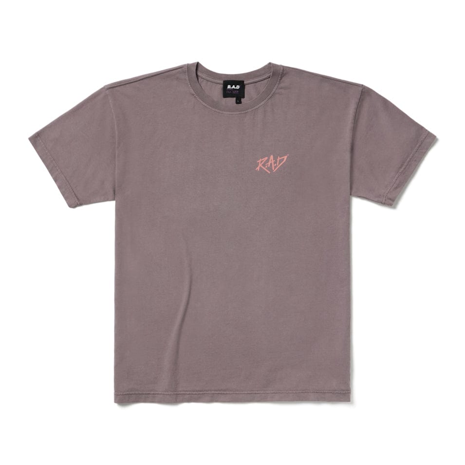 Mauve-colored Sketch Tee Deep Taupe T-shirt with small logo on front