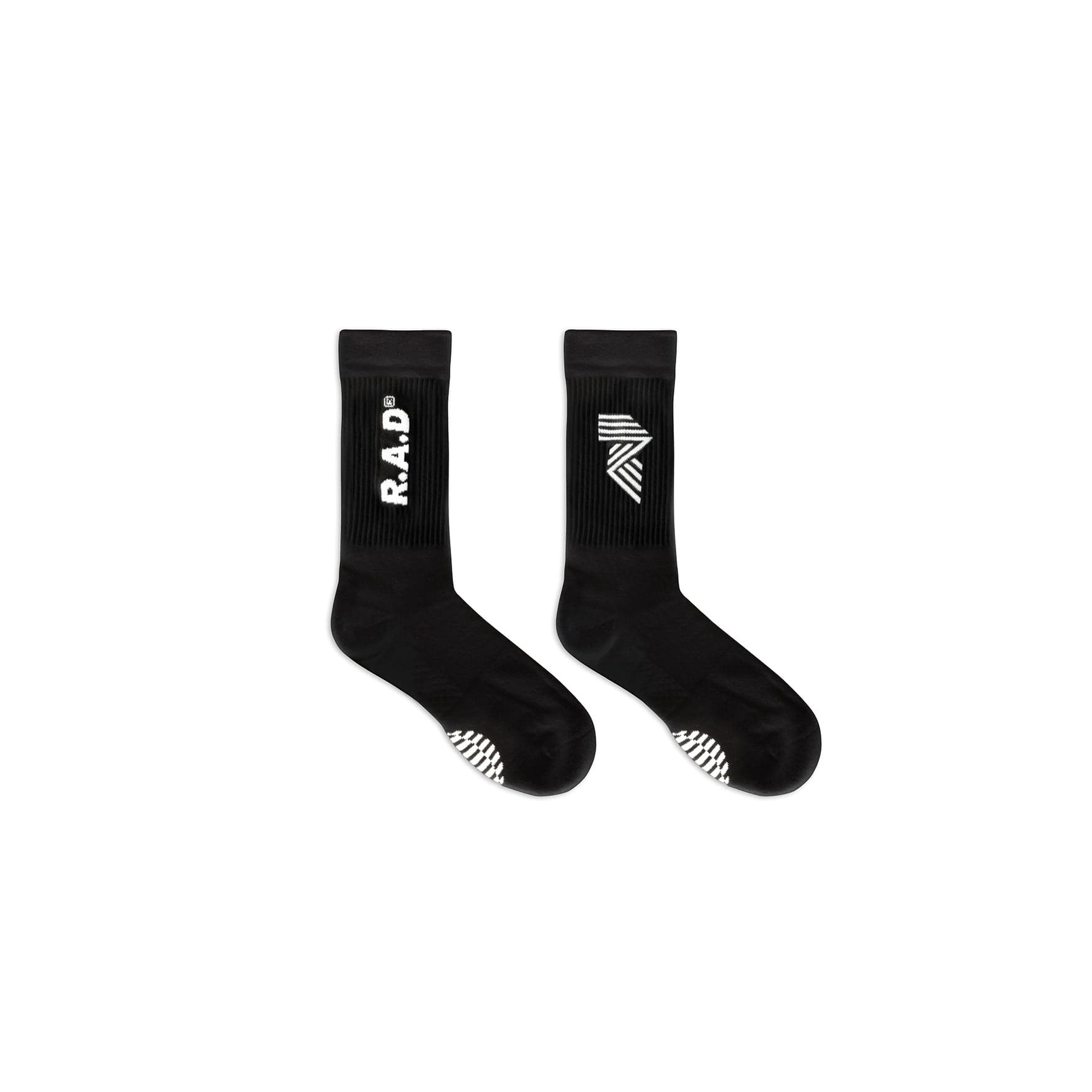 R.A.D® General Sock Black Triple Pack